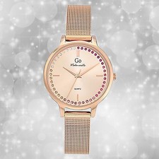 Girl Only GO Damen Armbanduhr Mademoiselle Quarzuhr Edelstahl rosegold UGO695528