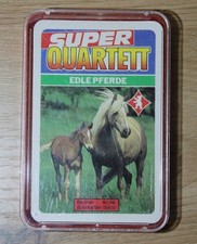 Super Quartett , Edle Pferde , Berliner Spielkarten , Art. Nr. 08450