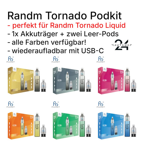 Randm tornado pro pods - pro, +