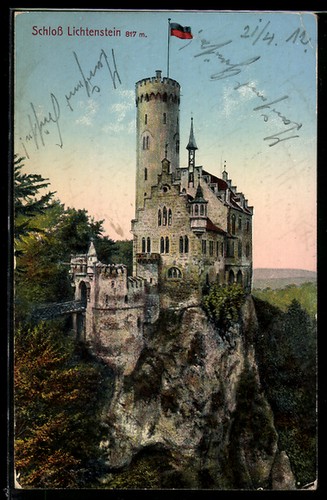 Schloß lichtenstein - schloß,