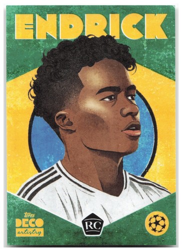 Endrick 2024 topps - topps, uefa