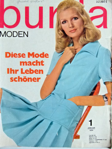 Altes burda modeheft - altes,