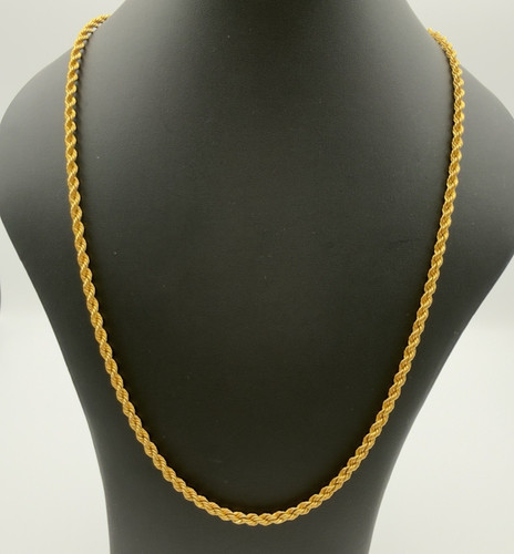 Gold 916 halskette karat - gold, 22