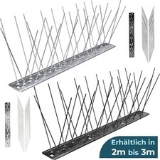 KESSER® Taubenabwehr Vogelschreck Edelstahl Tauben Schreck Vogel Abwehr Schutz