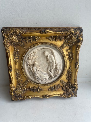 Alabaster relief wandbild - relief,