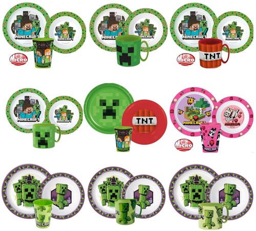 Minecraft kindergeschirr set - set, 3