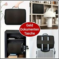 Feuerfeste Dokumentenbox Dokumententasche Wasserdicht Geldkassette Feuersicher?