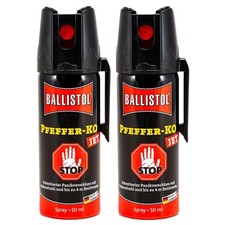 2x Ballistol Pfeffer-KO JET 50