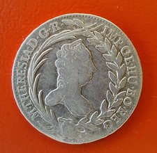 1765 RDR Austrian State Wien 20 Kreuzer Maria Theresia ss Silber