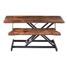 AINT Schreibtischaufsatz höhenverstellbar Tisch Erhöhung Standing Desk 