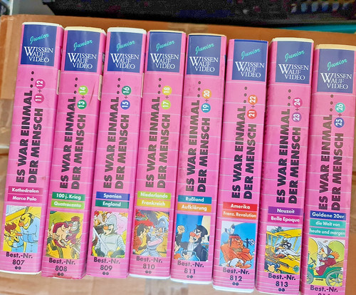 Vhs serienteile war einmal - serienteile,