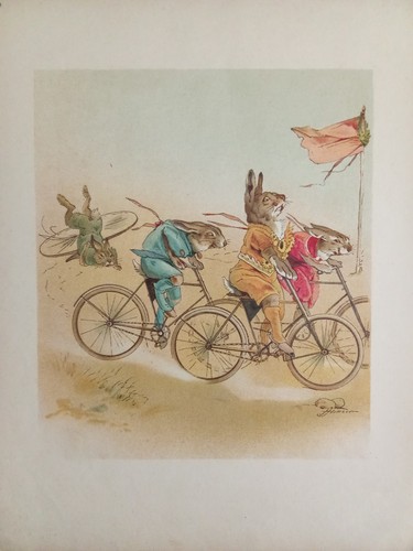 Seltene lithografie 1890 - lithografie,