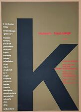 Mavignier (Design) NEUESTE GRAPHIK - MUSEUM HAUS LANGE Krefeld 1965