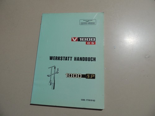 Werkstatthandbuch 1986 moto - werkstatthandbuch, 10.1986