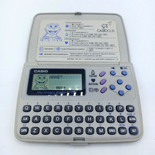 Casio My Magic Diary C-100 Casioclub  lektronisches Tagebuch Retro Vintage