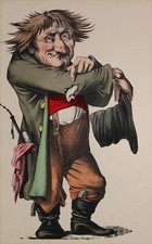 Karikatur Lithografie