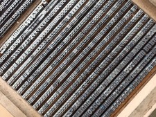 Bleischrift - Futura fett