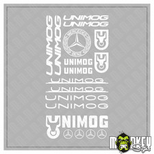 Unimog Aufkleber Set 18tlg