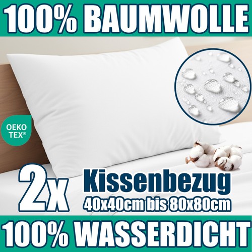 Kissenbezug 2er set 100 - kissenbezug,