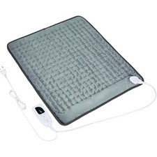 Heizkissen, Wärmekissen, Rücken, Nacken, Bauch, 50x60 cm, Flanell, Plüsch, el...