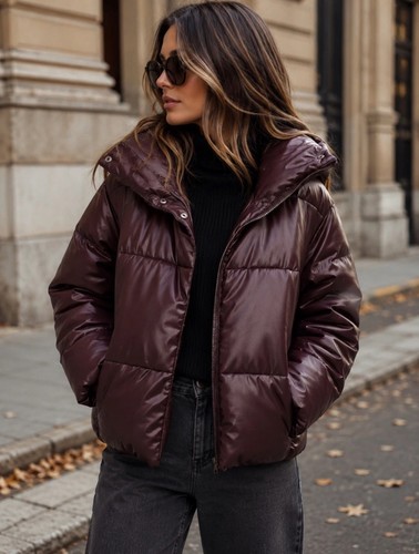 Amisu oversize pufferjacke - amisu,