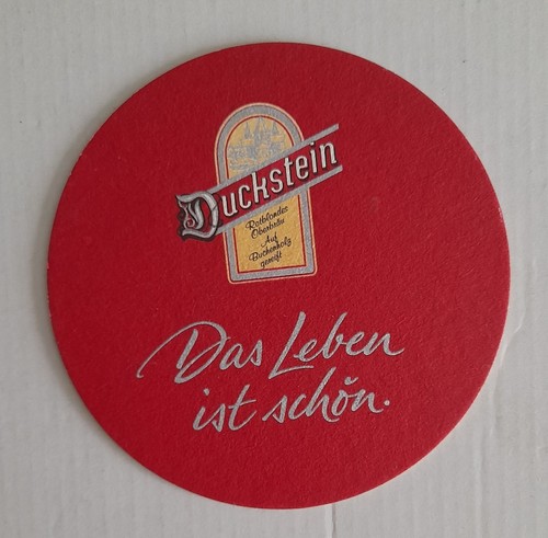 Bierdeckel duckstein bis - bierdeckel, •