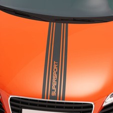 Rennstreifen Aufkleber Dekor
