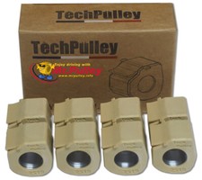 TechPulley Variorolle Gleitrolle 25x17/ 8er Set -direkt vom Importeur!