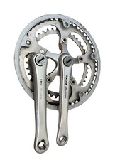 ANLUN Kurbelgarnitur 2-fach 52/42 170mm Duralumin Retro Vierkant Vintage