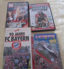 Konvolut DVD zum Thema Sport FC Bayern und Radsport