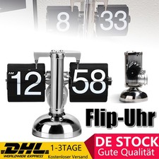 Flip Schreibtischuhr Retro