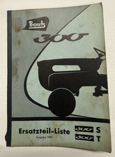 Original Ersatzteil-Liste