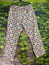 Cadenza for Alexandra – bunte Hose mit Früchten, Gr. L