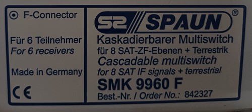 Spaun multiswitch fach smk - multiswitch, 6-fach,