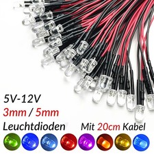 12v 3mm 5mm leuchtdiode - -,