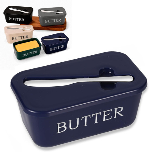 Butterdose mit deckel und - butterdose,