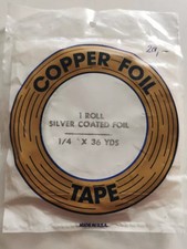 Silver Back Copper Foil, 1/4 =