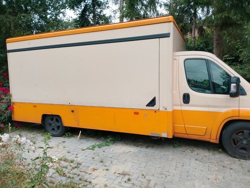 Mobiler verkaufswagen mit - mobiler,