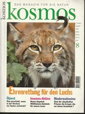 🦉Rabatt! Kosmos Heft 8/94 { Heft für die Natur Luchs, Rinderwahnsinn + mehr