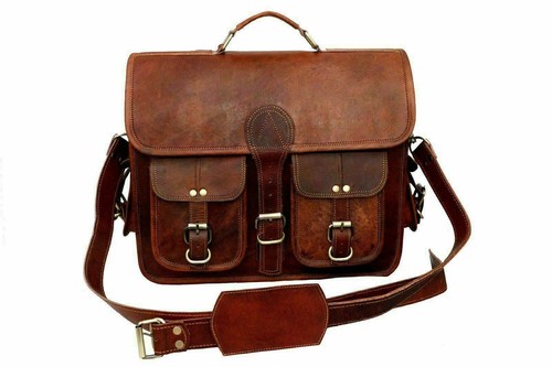 Tasche leder laptop - leder,