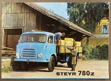 vintage 6 pages brochure Steyr
