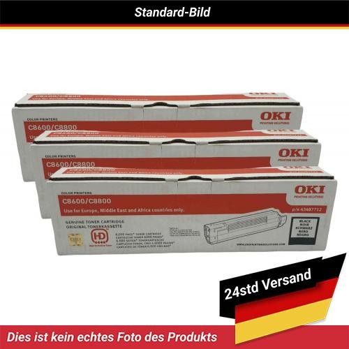 Oki c8600 c8800 toner black - c8600/c8800,