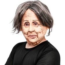 Halloween Maske Menschenkopf