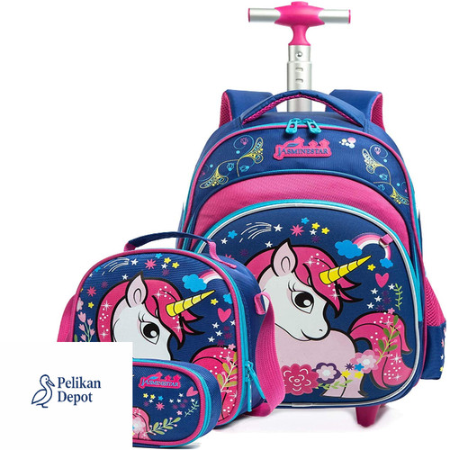 Schulrucksack trolley 24l mit - trolley,