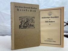 Reinke Voß, eene ole