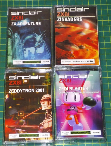 Sinclair zx81 spiele - sinclair, -4x