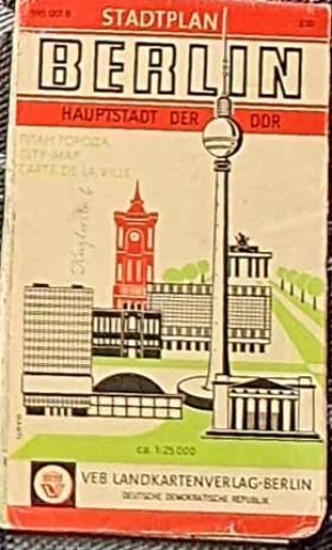 Stadtplan berlin hauptstadt - stadtplan,