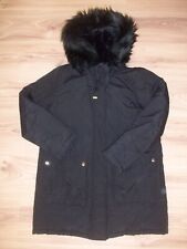 Zara schwarzer warmer Parka /
