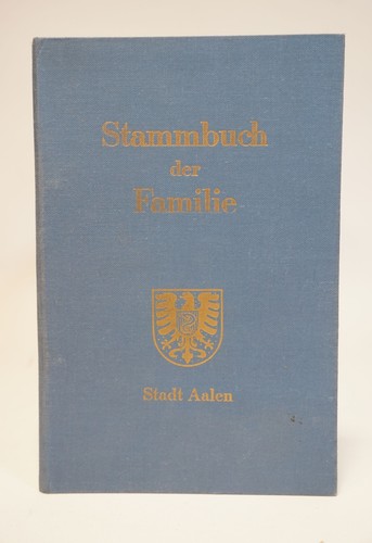 Original altes stammbuch der - altes,