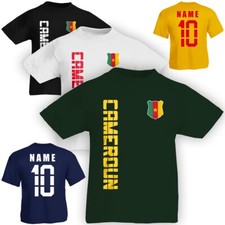 Kinder T-Shirt Trikot Kamerun